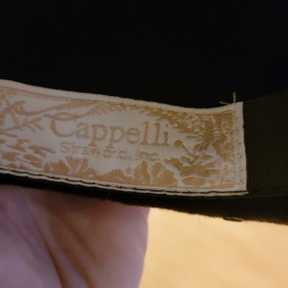 Capelli 100% Wool Brown Studded Floppy Boho Hat Cottagecore - Picture 4 of 6